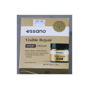 Essano Visible Repair Night Cream 1.76 oz Mature Skin Moisture Firmness New